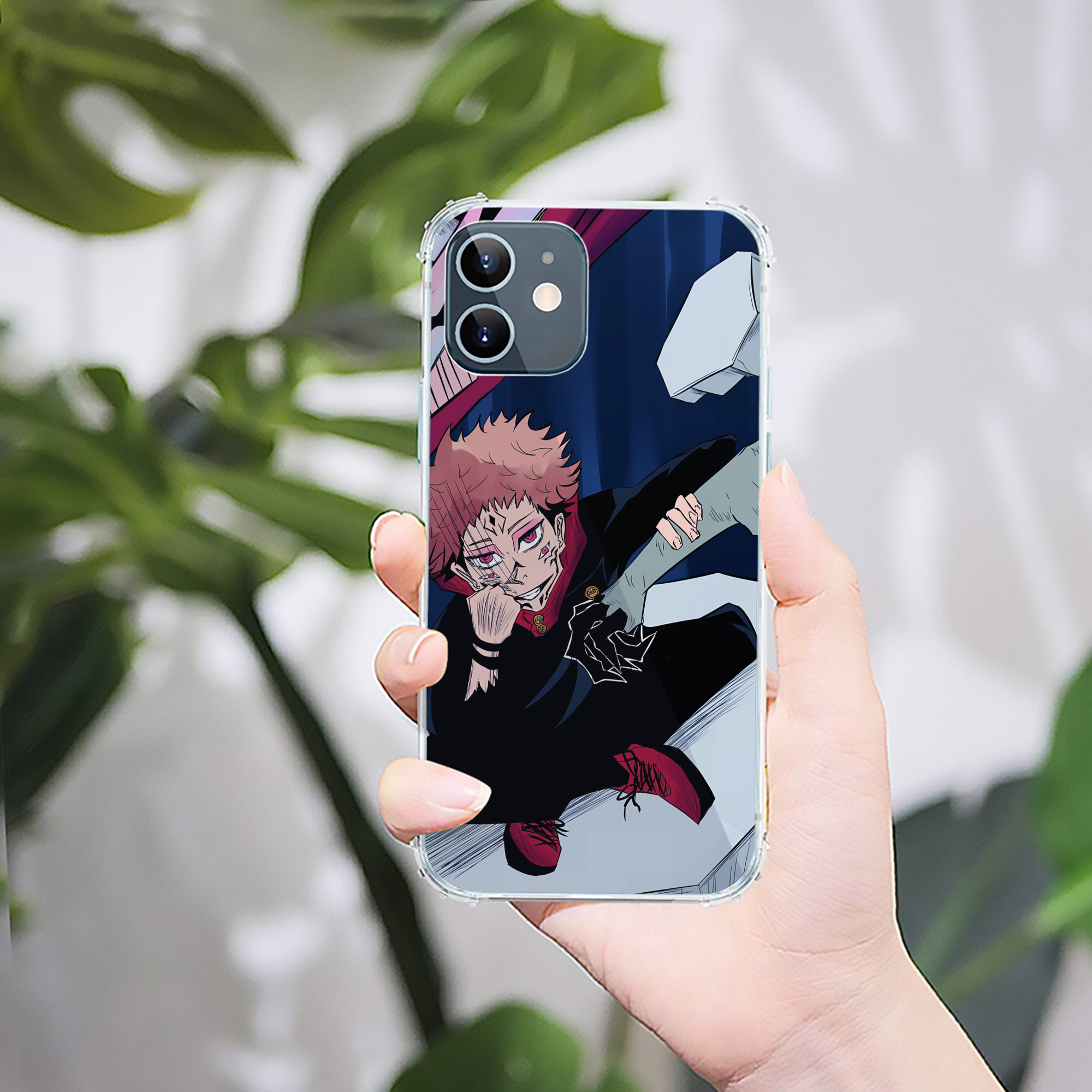（画像用） SPY×FAMILY间谍家家酒 【iPhone 12シリーズ対応】透明スマホケース（クリアソフトケース）